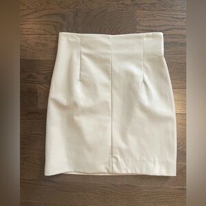H&M High Waisted Pleather Skirt